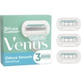 Gillette Venus Deluxe Smooth Sensitive - 3 navulmesjes