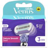 Gillette Venus Deluxe Smooth Swirl Navulmesjes - 3 stuks