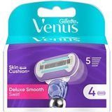 Gillette Venus Scheermesjes, Deluxe Smooth Swirl, 4 St