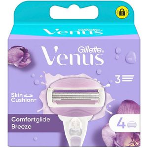 Gillette Venus Comfortglide Breeze - Voor Een Gladde Scheerbeurt - 4 Navulmesjes