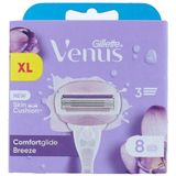 Gillette Venus Comfortglide Breeze Navulmesjes - 8 stuks