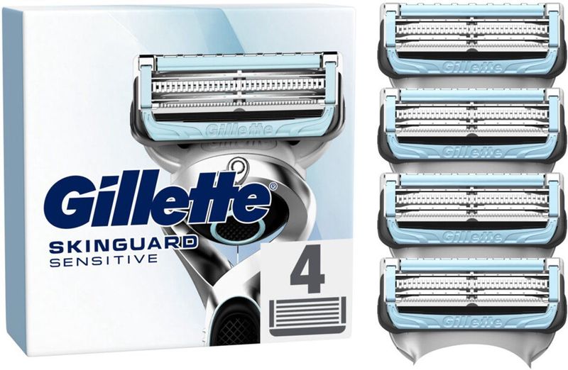 Gillette Scheermesjes SkinGuard Sensitive 4 stuks