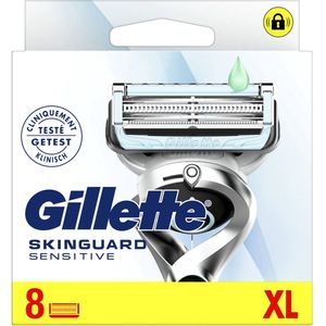 Gillette midpack SkinGuard Sensitive Navulmesjes - 8 stuks