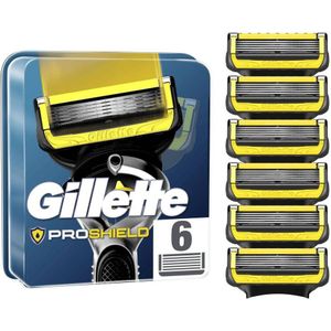 Gillette midpack ProShield Navulmesjes - 6 stuks