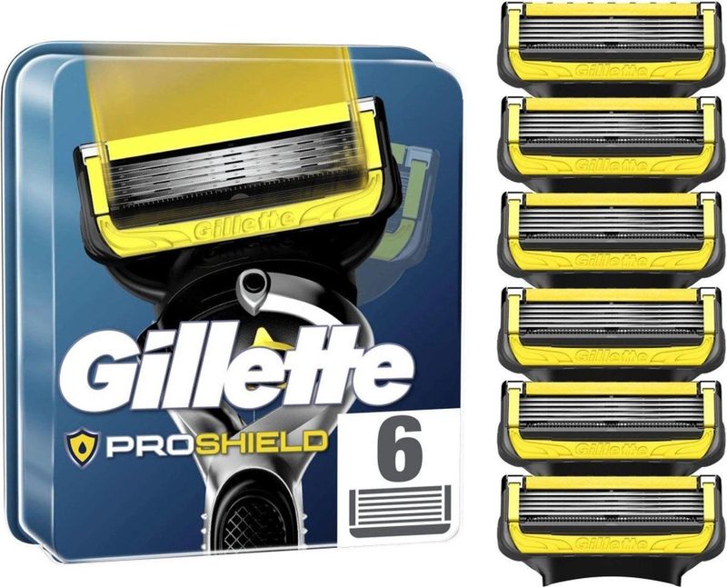 Gillette midpack ProShield Navulmesjes - 6 stuks