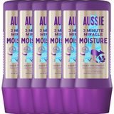 Aussie 3 Minute Miracle Moisture - Haarmasker - 6 x 225 ml