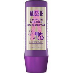 Aussie Miracle Reconstructor Intensieve verzorging, veganistisch, voor droog en beschadigd haar, met Australische macadamia-olie, 225 ml