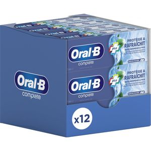 Oral-B Complete Plus - Protect & Fresh - Tandpasta - Voordeelverpakking 12 x 75 ml