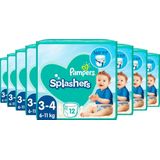 Pampers - Splashers - Wegwerp Zwemluiers - Maat 3/4 - 96 stuks