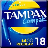 Tampons - Regular - Compact - Oprolbare Plastic Toebrenger