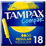 Tampons - Regular - Compact - Oprolbare Plastic Toebrenger