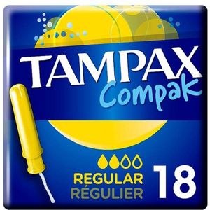 Tampons - Regular - Compact - Oprolbare Plastic Toebrenger