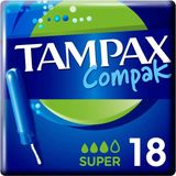Tampax - Compak Super - Tampons - 18 Stuks