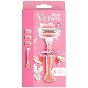 Gillette - Venus ComfortGlide Spa Breeze - Scheermes met 3 Scheermesjes