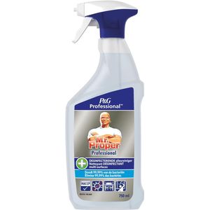 MR. PROPER Professional Desinfecterende Allesreiniger & glasreiniger Spray -750ML