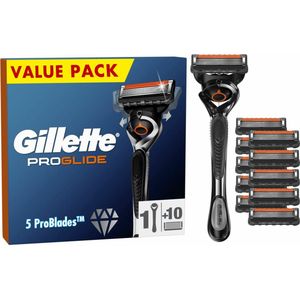 Gillette ProGlide - 1 Handvat + 10 Scheermesjes - Brievenbusverpakking