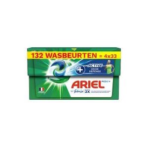 Ariel - Pods Active Odor Defense - Wasmiddel - 4 Dozen - 132 Wasbeurten