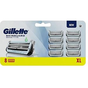 Gillette - SkinGuard Sensitive - Scheermesjes - 8 Recharges De Lames