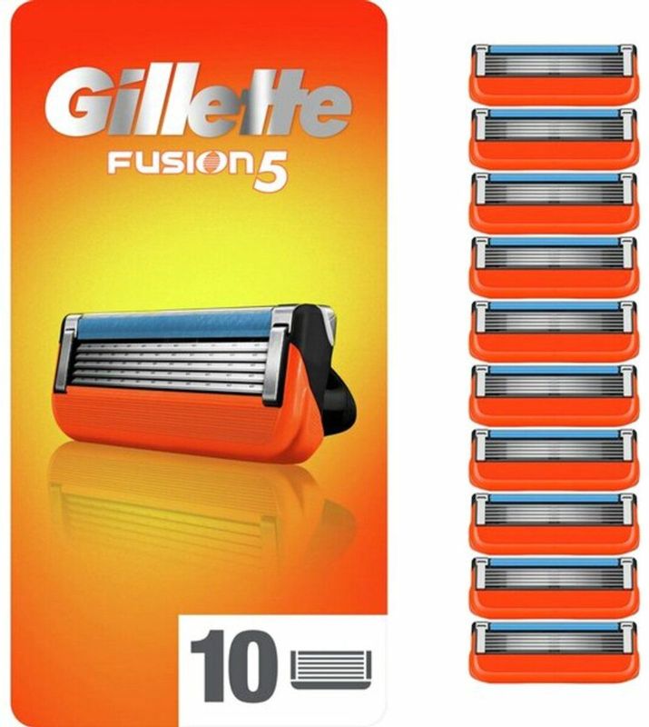 Gillette - Fusion5 - Scheermesjes - 10 Stuks - Voor Mannen