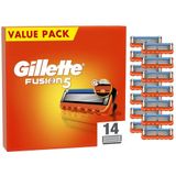 Gillette Fusion5 - Navulmesjes - Voor Mannen - 14 Navulmesjes