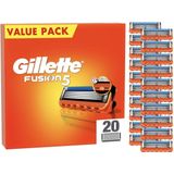 Gillette Fusion 5 Scheermesjes Voordeelpak 20 stuks