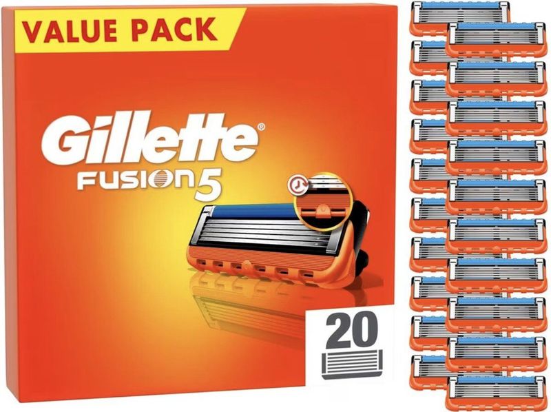 Gillette - Fusion 5 - Scheermesjes - 20 Stuks