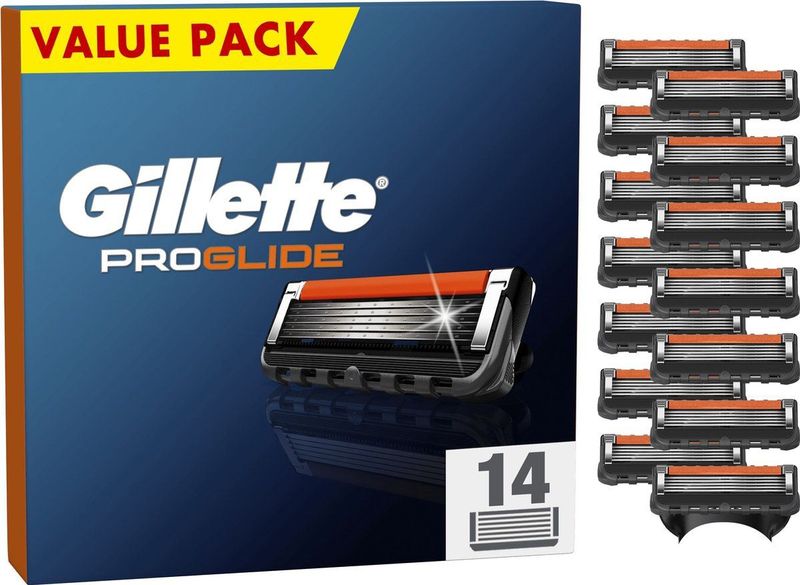 Gillette ProGlide - Navulmesjes - Voor Mannen - 14 Stuks - 5 ProBlades
