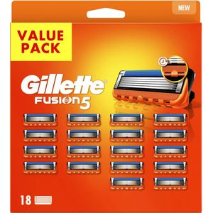 Gillette Fusion5 - Navulmesjes - Voor Mannen - 18 Navulmesjes