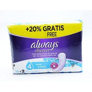 Always Discreet - Maandverband - 24 stuks - 10+2 - Comfort en Bescherming