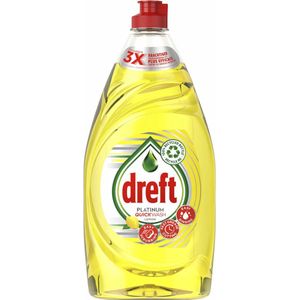 Dreft Platinum Quickwash Afwasmiddel Citroen 780 ml