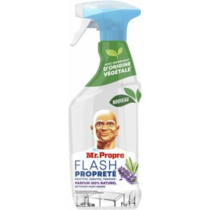 2e halve prijs: Mr. Propre Allesreiniger Spray Flash Properté Lavendel en Rozemarijn 500 ml