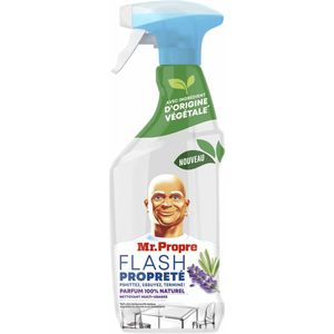 10x Mr. Propre Allesreiniger Spray Flash Properté Lavendel en Rozemarijn 500 ml