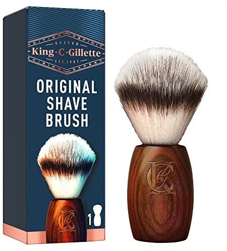 King C. Gillette Scheerkwast - Scheerkwast Van Barbierkwaliteit - Voor Mannen