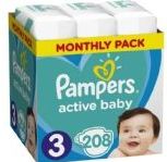 Pampers - Luiers - Wit - Katoenzachte Toplaag - Extra Sleep Laag