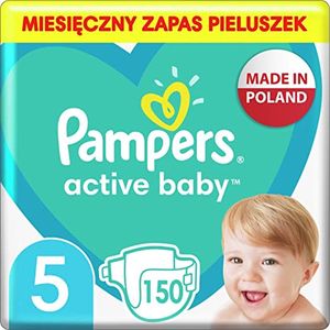 Pampers - Active Baby - Wegwerpluiers - 150 Stuks