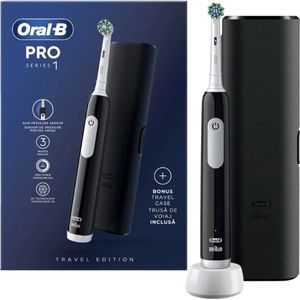 Oral-B - PRO Series 1 - Elektrische Tandenborstel - Zwart - Materiaal: Kunststof