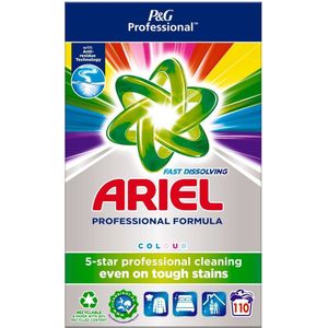 Ariel Professional Waspoeder Kleur - Wasmiddel - 7.15kg - 110 Wasbeurten
