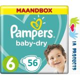 Pampers - Active Baby - Luiers - 56 Stuks - Volledige Dag Lekbescherming