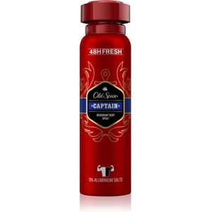 Old Spice - Captain Deodorant Spray - 150 ml - Zonder Aluminiumzouten