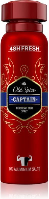 Old Spice - Captain Deodorant Spray - 150 ml - Zonder Aluminiumzouten