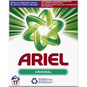 6x Ariel Waspoeder Original 17 Wasbeurten 1,11 kg