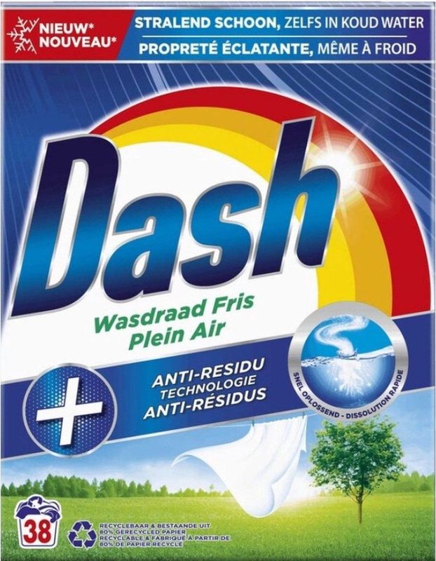 Dash Waspoeder - Wasdraadfris - 2.47 kg
