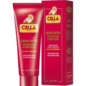 Cella Milano: Snel Scheercreme voor precisie scheren 150 ML