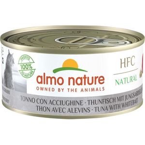 Almo Nature HFC Kattenvoer Tonijn & Jonge Ansjovis 150 gr