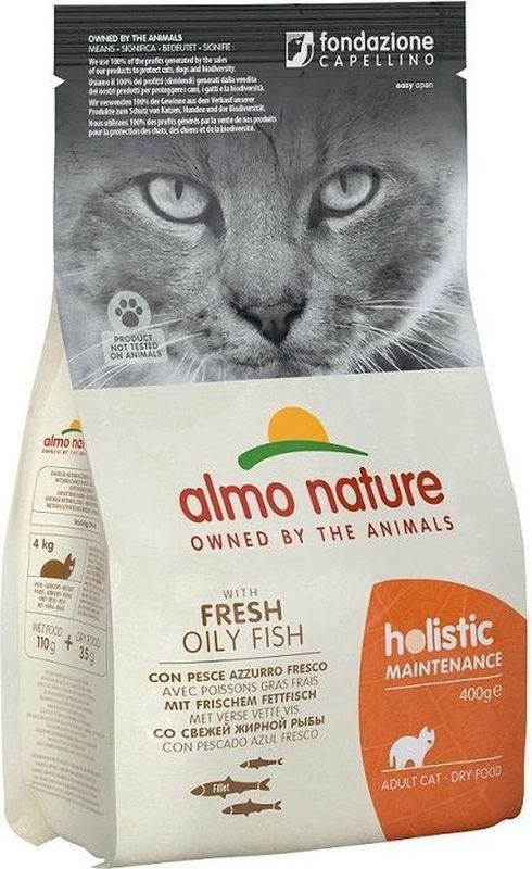 Almo Nature Holistic Fettfisch & Reis - 400 g
