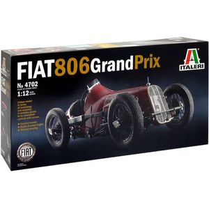 Italeri Fiat 806 Grand Prix Montagekit Sportwagen modelbouw 1:12