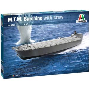 1:35 Italeri 5623 M.T.M. Barchino With Crew Plastic Modelbouwpakket