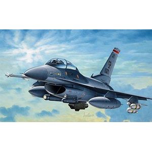 Italeri - F-16 C/D Night Falcon - Modelvliegtuig - Multifuntioneel - Nachtversie