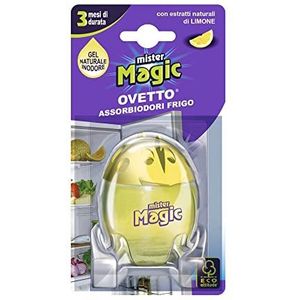 Mister Magic Ovetto Geurabsorber voor koelkast met natuurlijk citroenextract en 3 maanden houdbaarheid