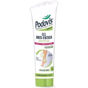 Podovis, Anti-path-gel – verfrissend en deactiverend, vermoeide beencrème, onmiddellijke ontlasting, zachte en hydraterende huid, elimineert zwaarte en vermoeidheid, 150 ml